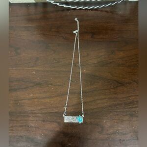 Women’s vintage style square turquoise cactus